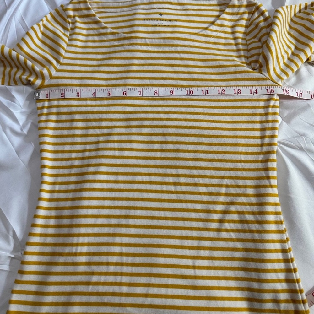 Banana Republic Boatneck Long Sleeve Shirt SM - Picture 3 of 4